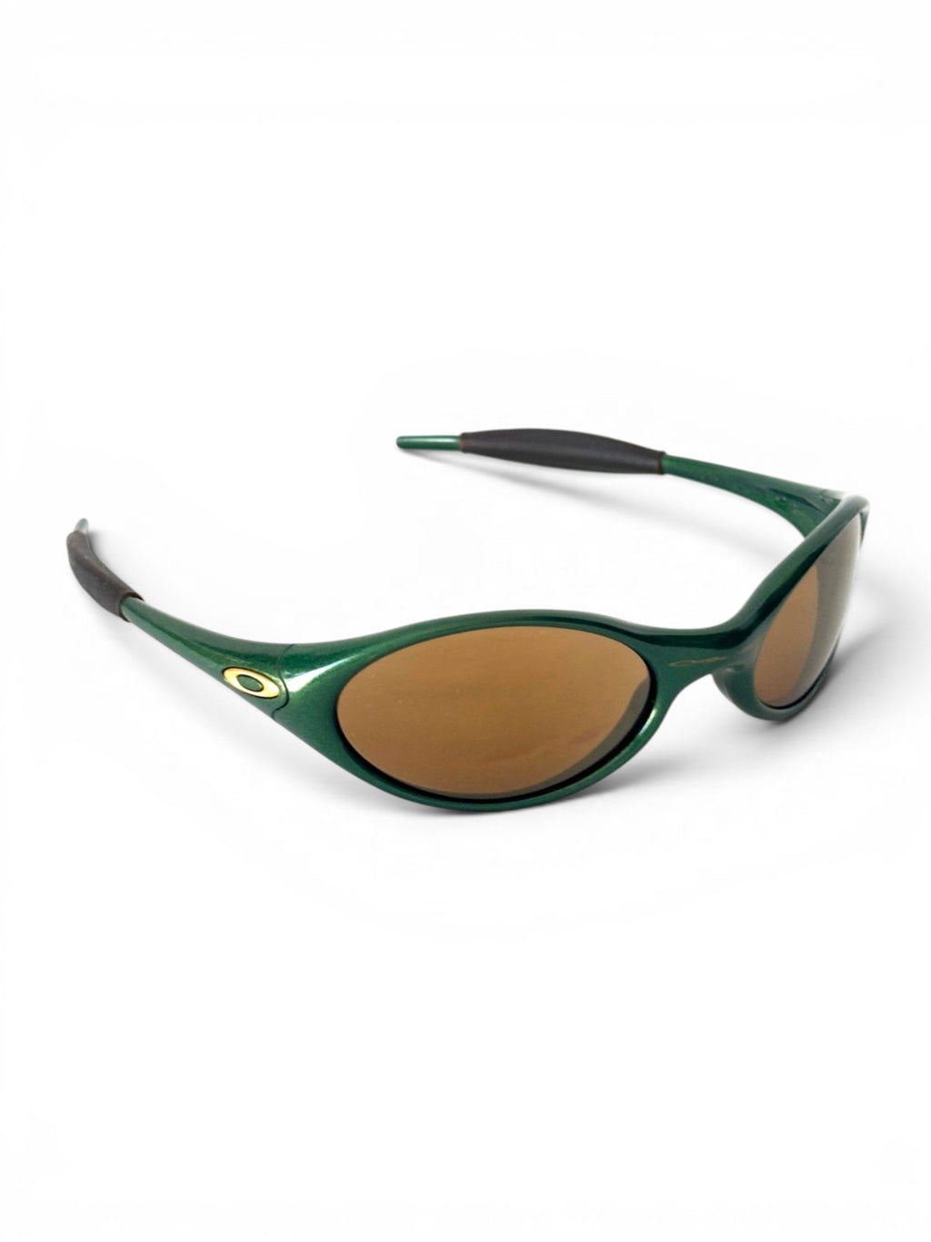 1999 Oakley Eye Jacket Moss / Gold Iridium Sunglasses