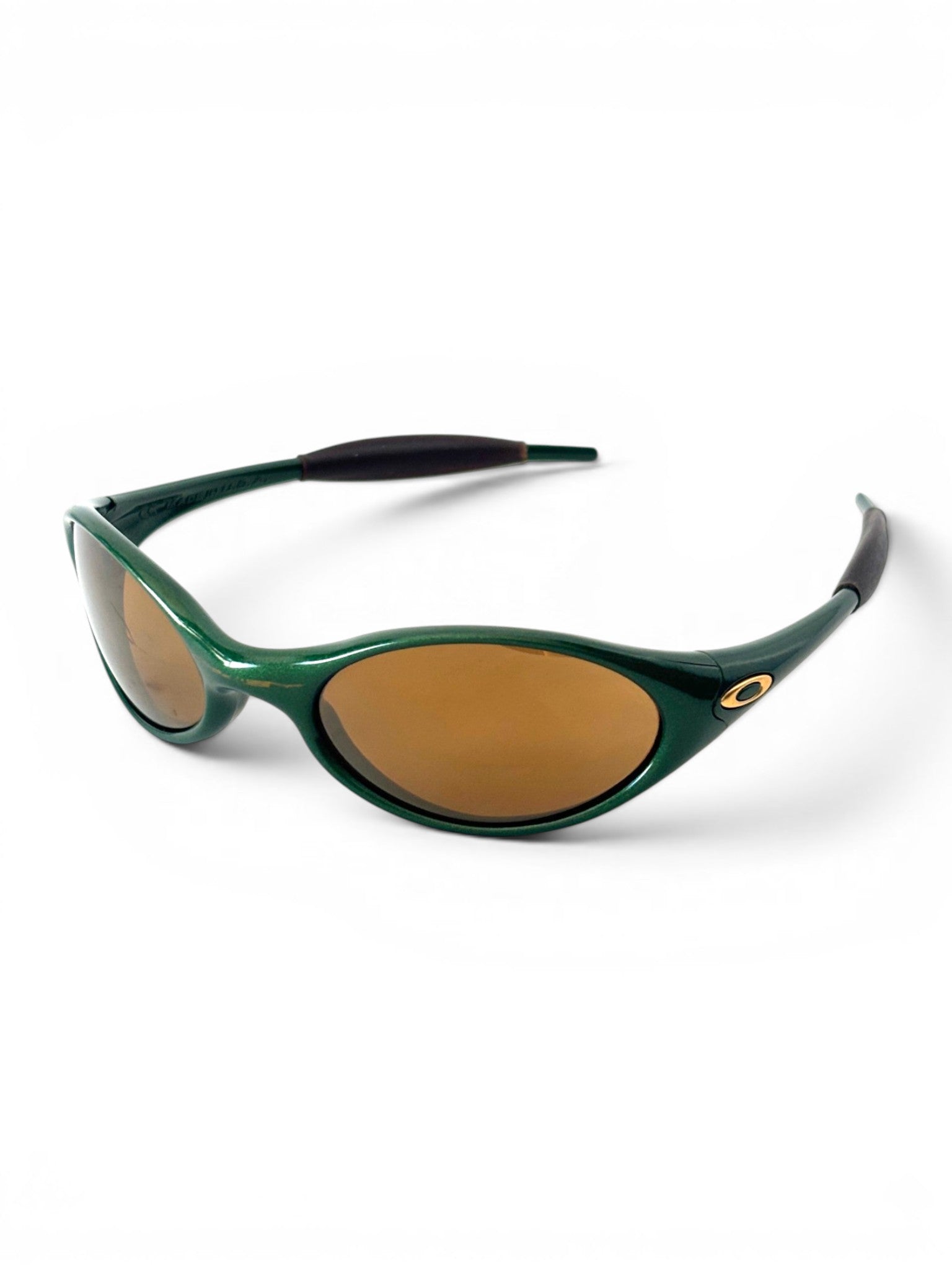 1999 Oakley Eye Jacket Moss / Gold Iridium Sunglasses
