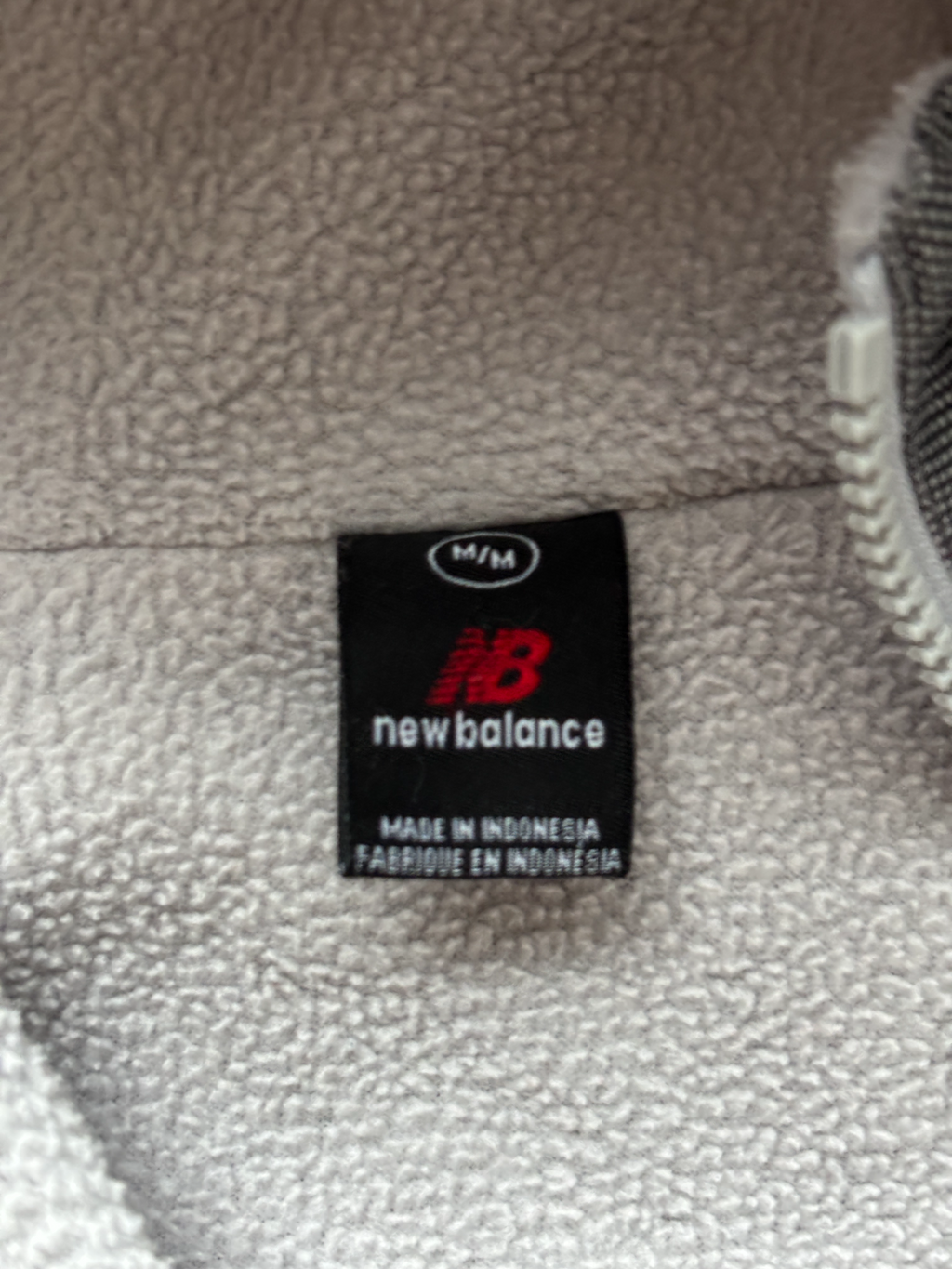 2000's New Balance Iridescent Asymmetric Cargo Pocket Jacket (L)