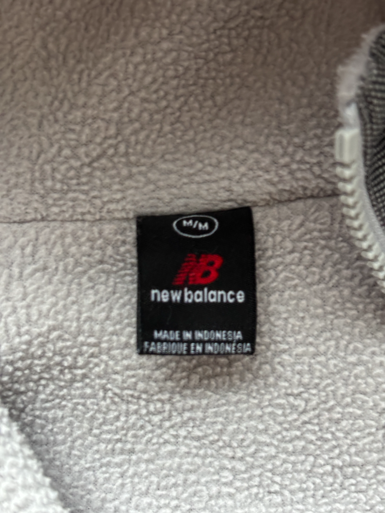 2000's New Balance Iridescent Asymmetric Cargo Pocket Jacket (L)