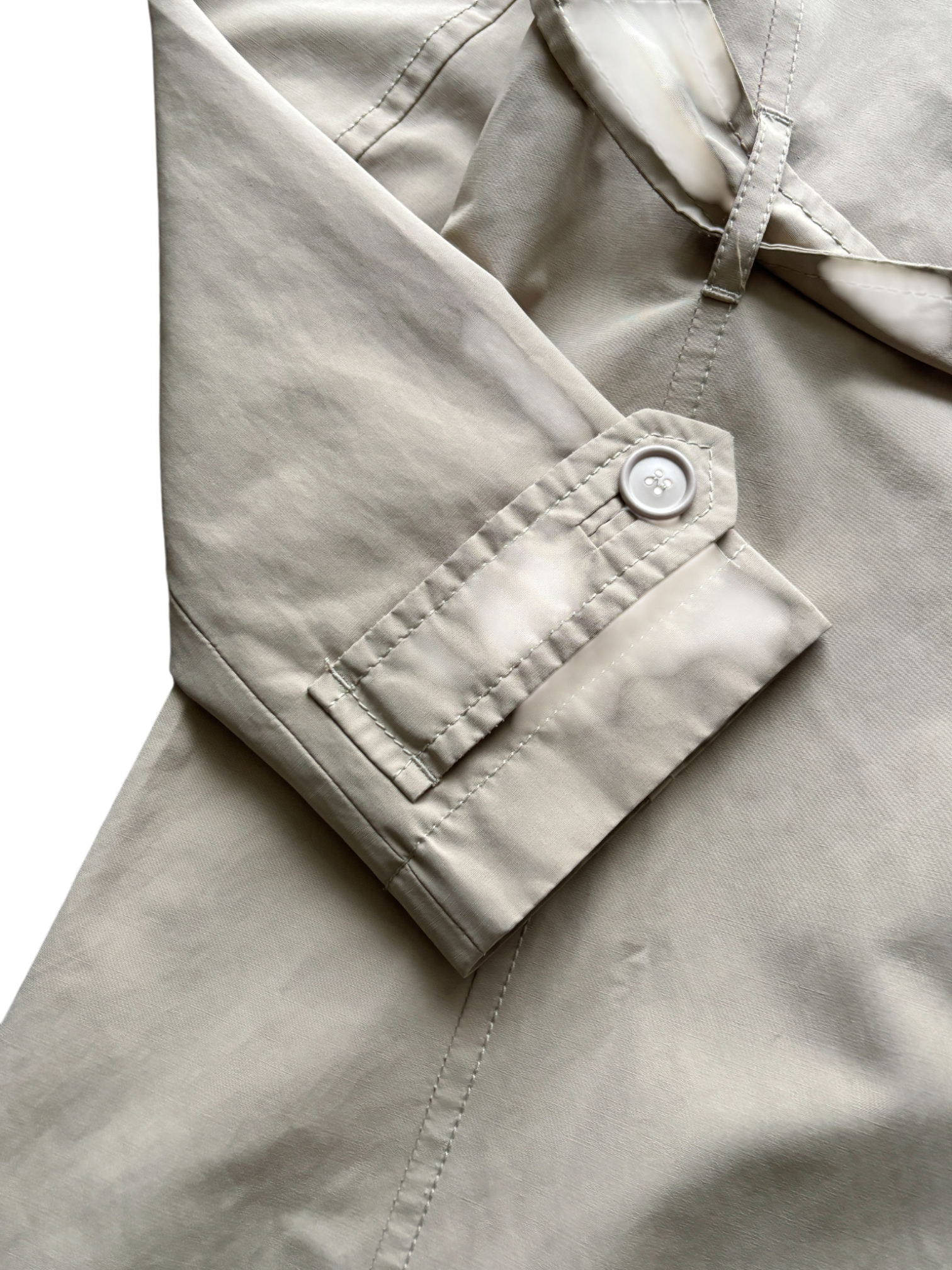 Early 2000's Prada Sport Women's Trench Coat Jacket (M)