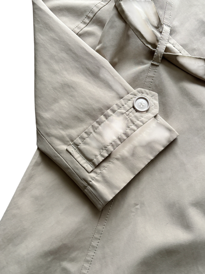 Early 2000's Prada Sport Women's Trench Coat Jacket (M)