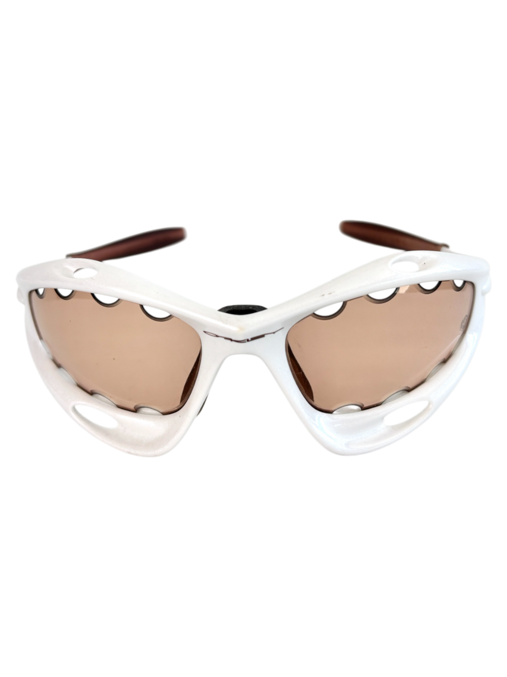 OAKLEY PRO RACING JACKET PEARL / VR50 TO BROWN TRANSITION W/ CASE
