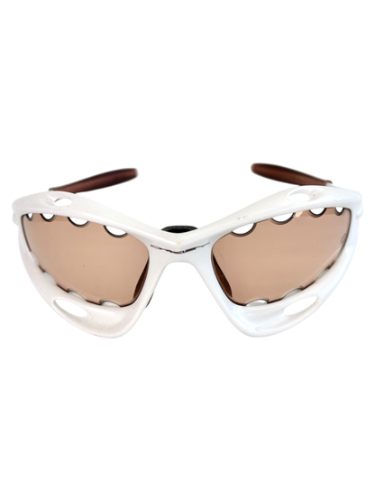 OAKLEY PRO RACING JACKET PEARL / VR50 TO BROWN TRANSITION W/ CASE