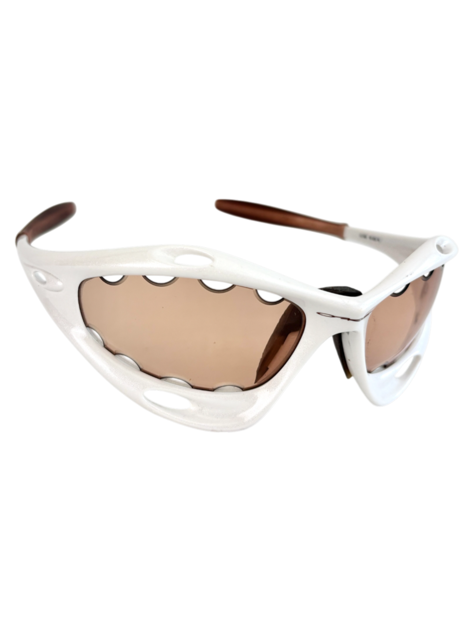 OAKLEY PRO RACING JACKET PEARL / VR50 TO BROWN TRANSITION W/ CASE