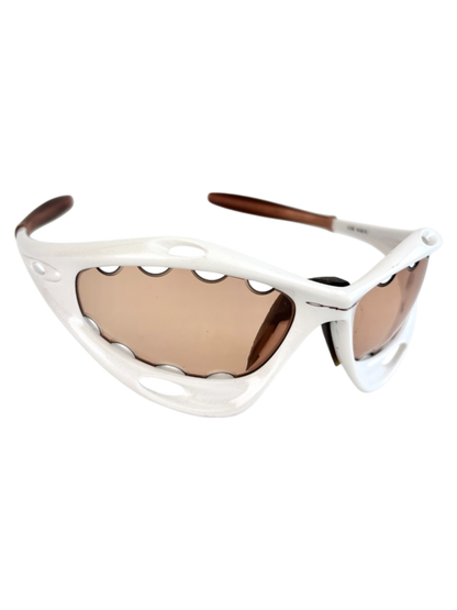 OAKLEY PRO RACING JACKET PEARL / VR50 TO BROWN TRANSITION W/ CASE