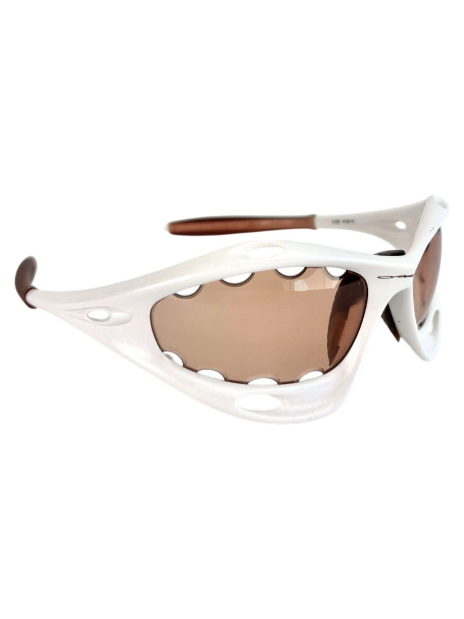 OAKLEY PRO RACING JACKET PEARL / VR50 TO BROWN TRANSITION W/ CASE