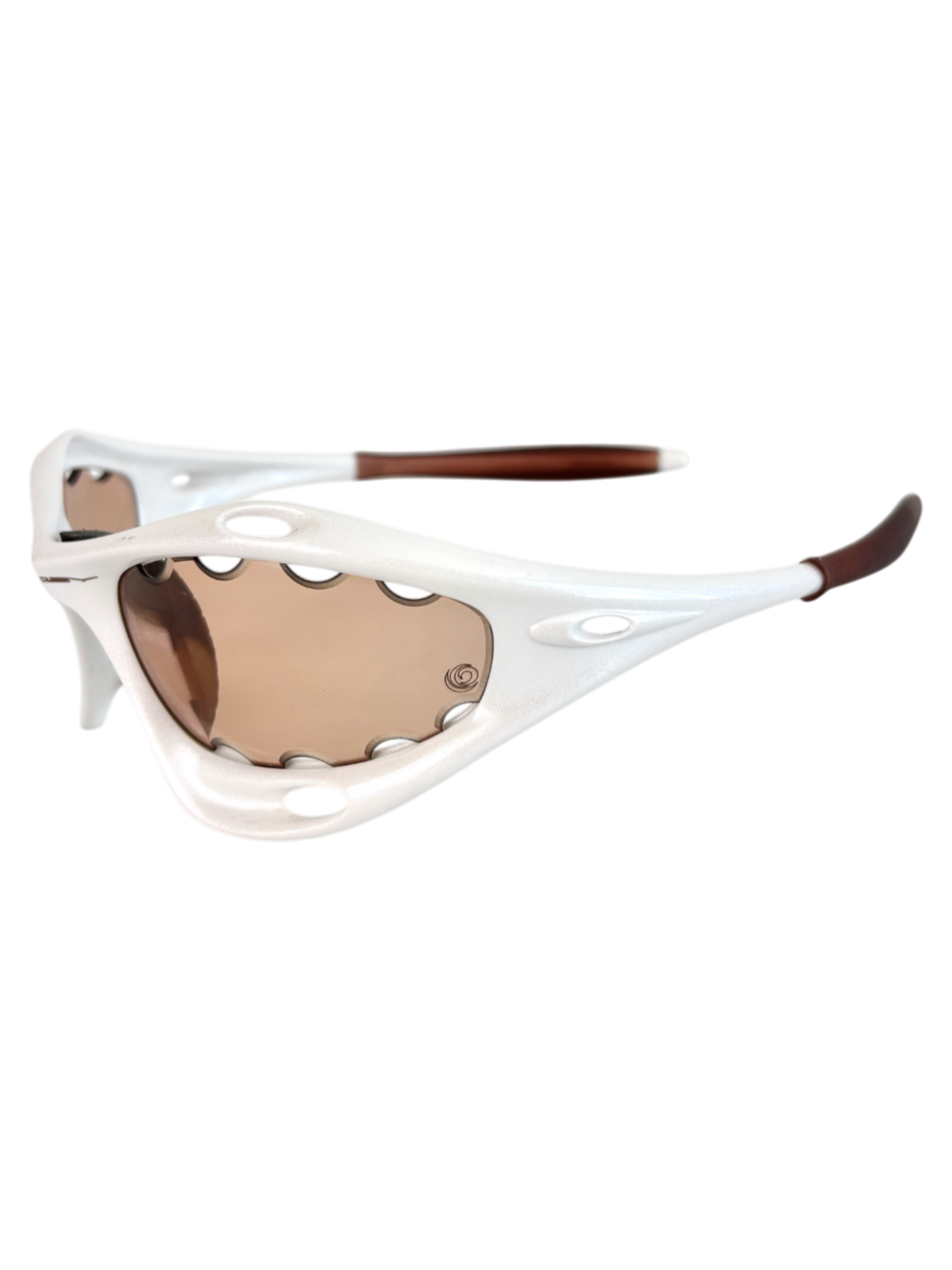 OAKLEY PRO RACING JACKET PEARL / VR50 TO BROWN TRANSITION W/ CASE