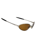 OAKLEY C WIRE SILVER / GOLD IRIDIUM POLARIZED (2005) SUNGLASSES