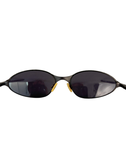 OAKLEY C WIRE DARK CARBON / BLACK IRIDIUM (2005) SUNGLASSES