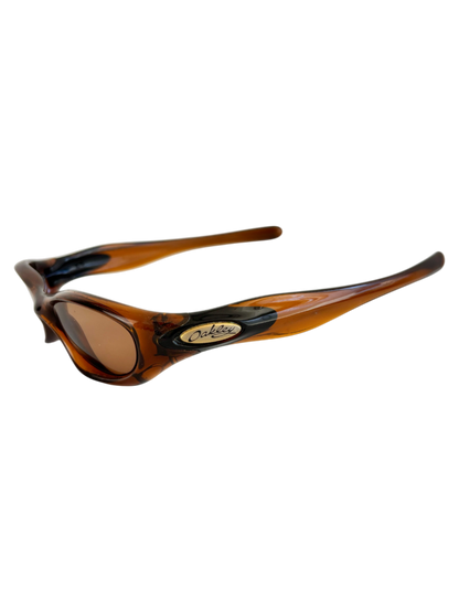 OAKLEY POCKET DARK AMBER / BRONZE (2003) SUNGLASSES