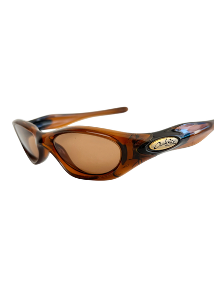 OAKLEY POCKET DARK AMBER / BRONZE (2003) SUNGLASSES