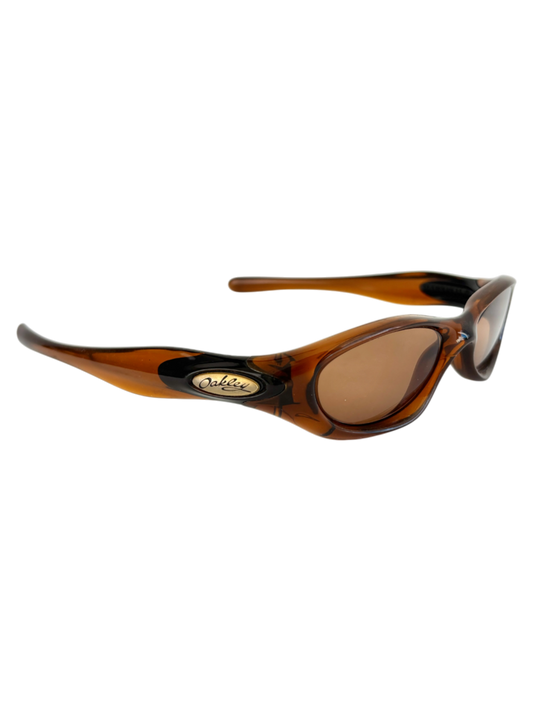 OAKLEY POCKET DARK AMBER / BRONZE (2003) SUNGLASSES