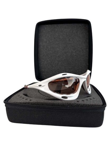 OAKLEY PRO RACING JACKET PEARL / VR50 TO BROWN TRANSITION W/ CASE