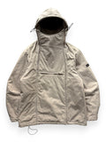 1997 Calvin Klein "khakis" Asymmetrical Dual Zip Quilter Anorak (XL)