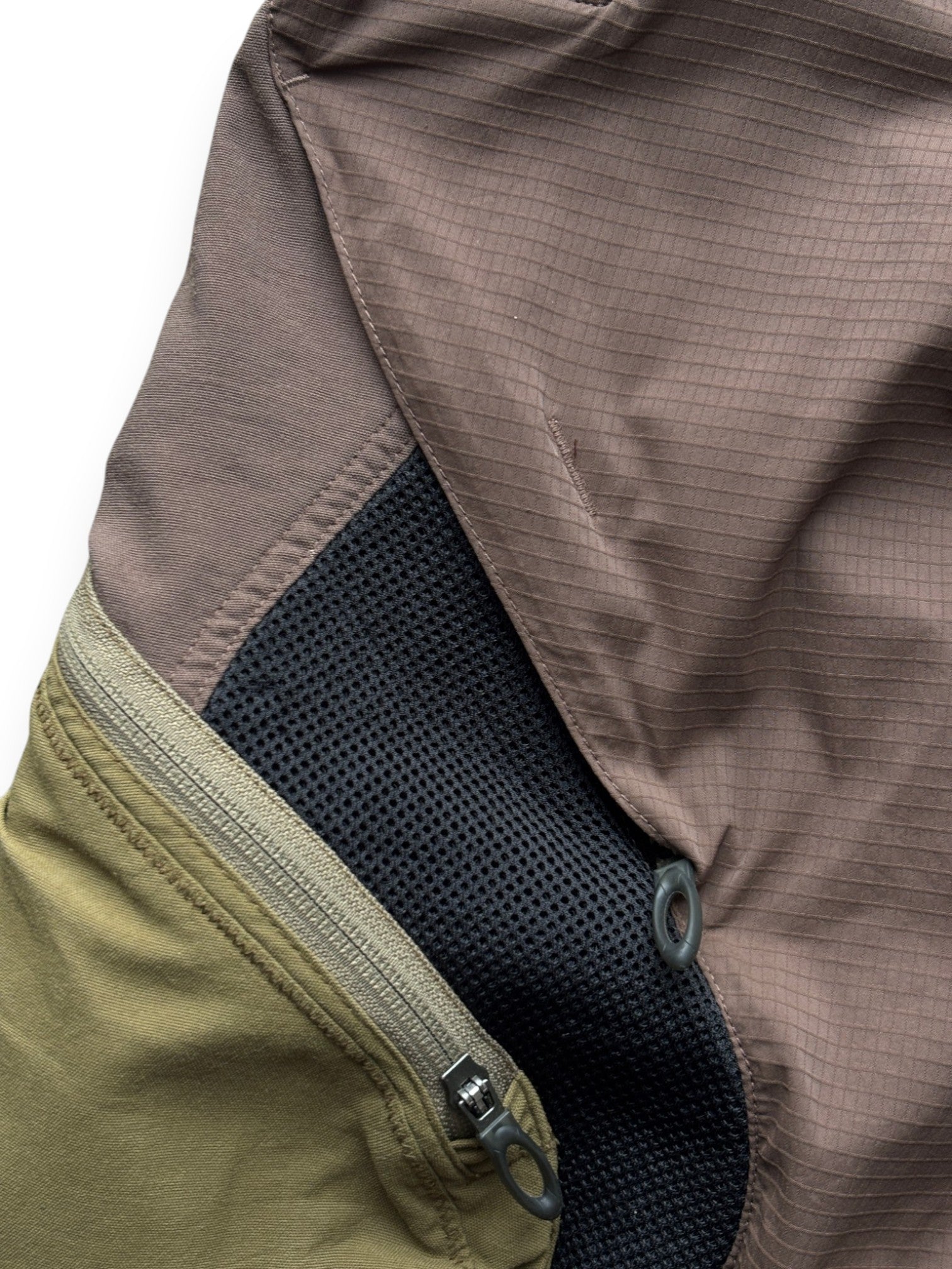 Early 2000's Oakley MTB Brown / Green Shorts (L)