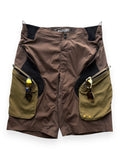 Early 2000's Oakley MTB Brown / Green Shorts (L)