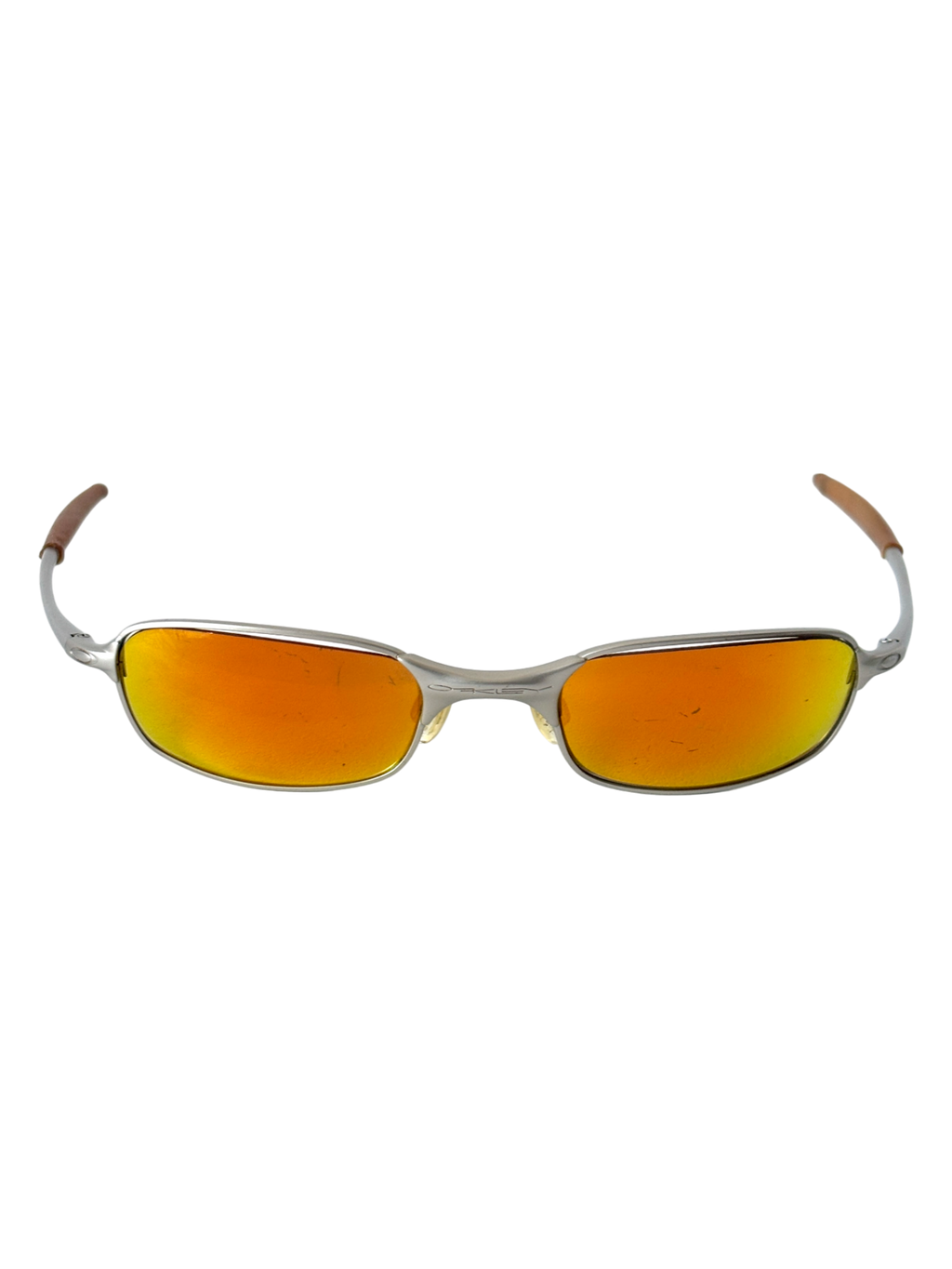 Oakley Square Wire Gen 2 Silver / Fire Iridium (1996)