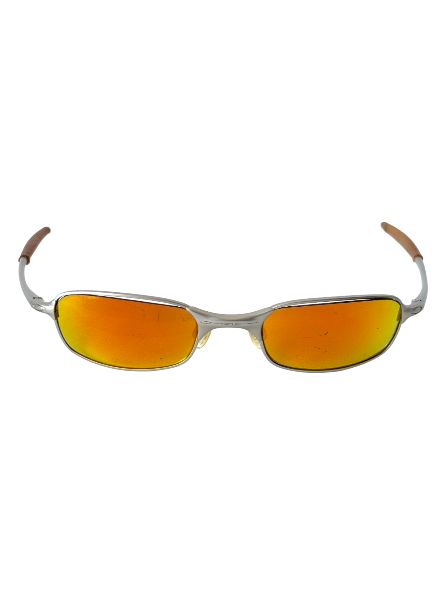 Oakley Square Wire Gen 2 Silver / Fire Iridium (1996)