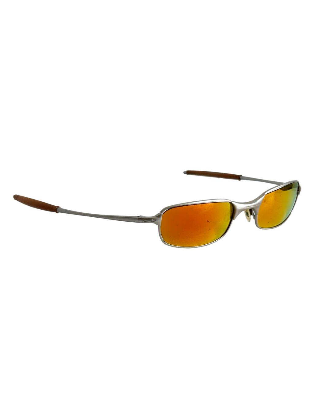 Oakley Square Wire Gen 2 Silver / Fire Iridium (1996)