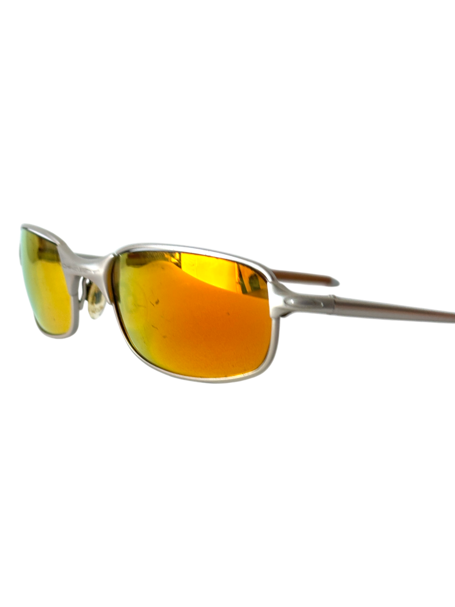 Oakley Square Wire Gen 2 Silver / Fire Iridium (1996)