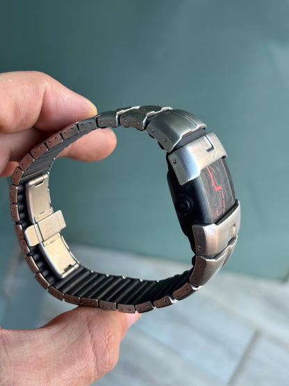 Early 2000's Nike D-Line Stainless Steal Deadstock Watch