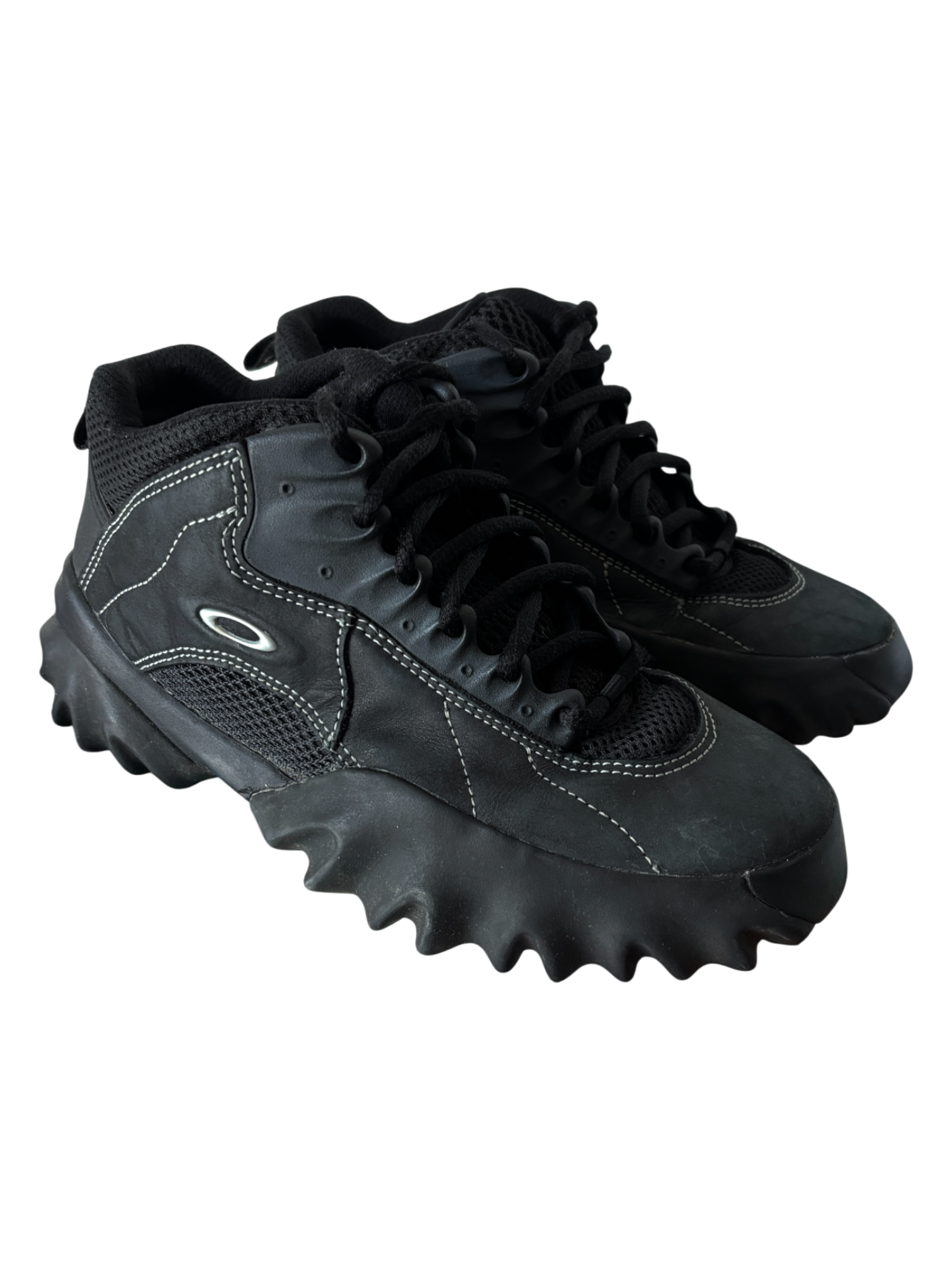 2002 Oakley Chain Saw Black Icon Boots (39)