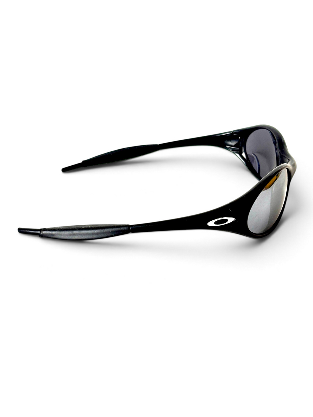 1999 Oakley Eye Jacket Black / Black Iridium Sunglasses - view 4