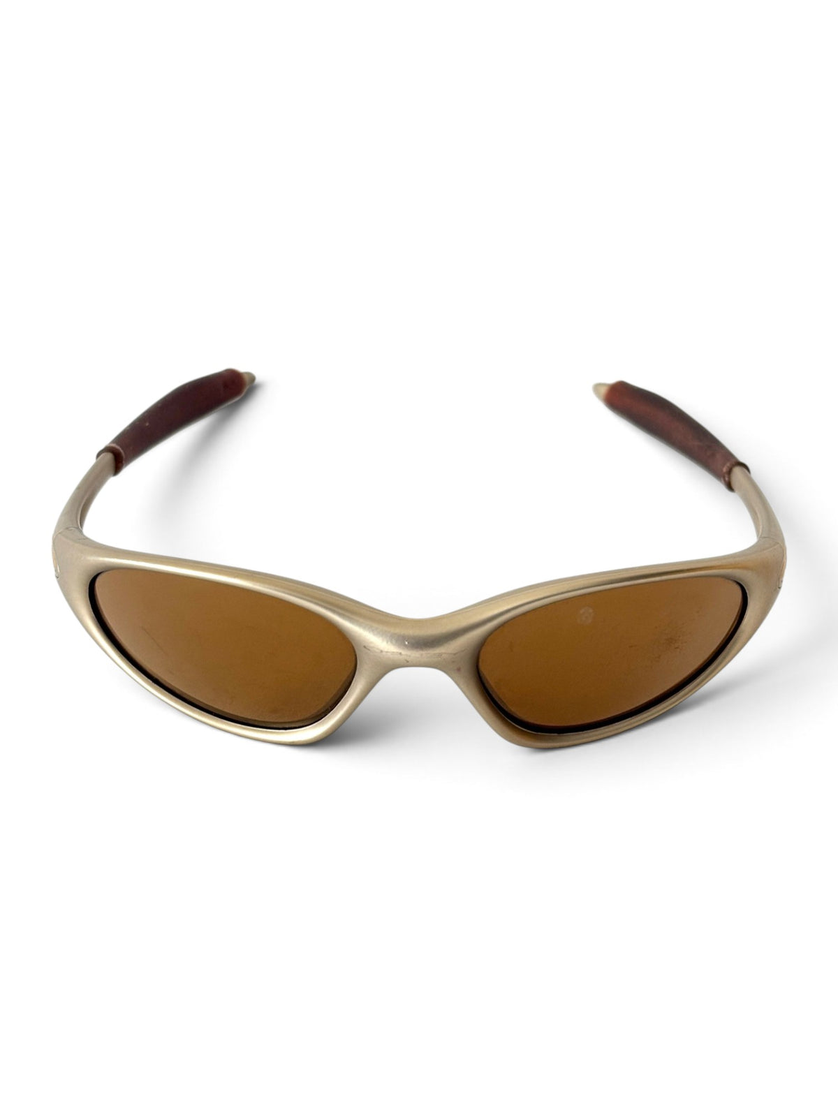 1998 Oakley Minute G2 FMJ Platinum / Gold Iridium Sunglasses - view 2