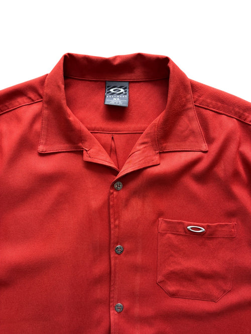 2000's Oakley Software Crimson Icon Shirt (XL)