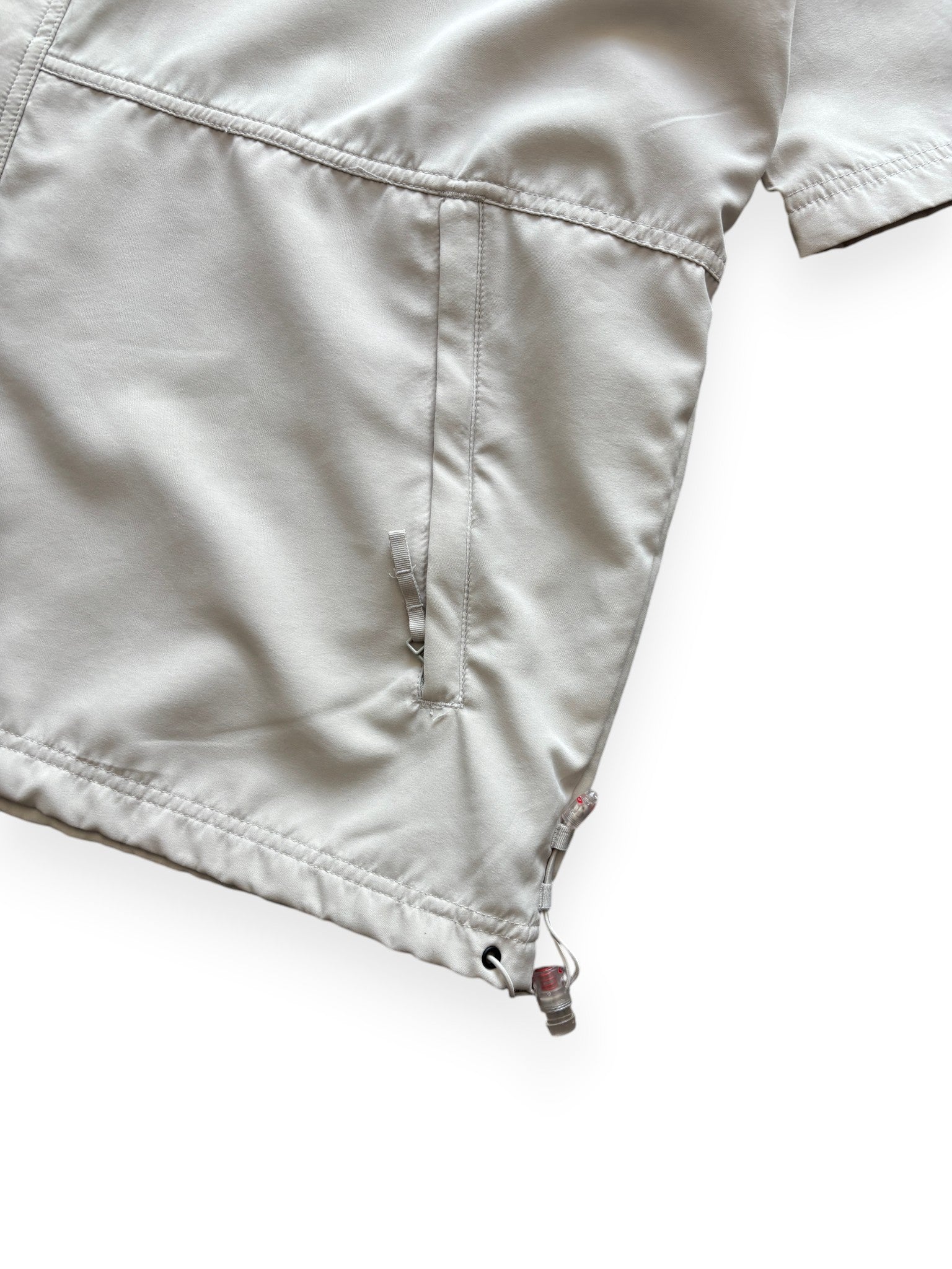 2000's Oakley Software Cream Zip Up Shirt (XXL)