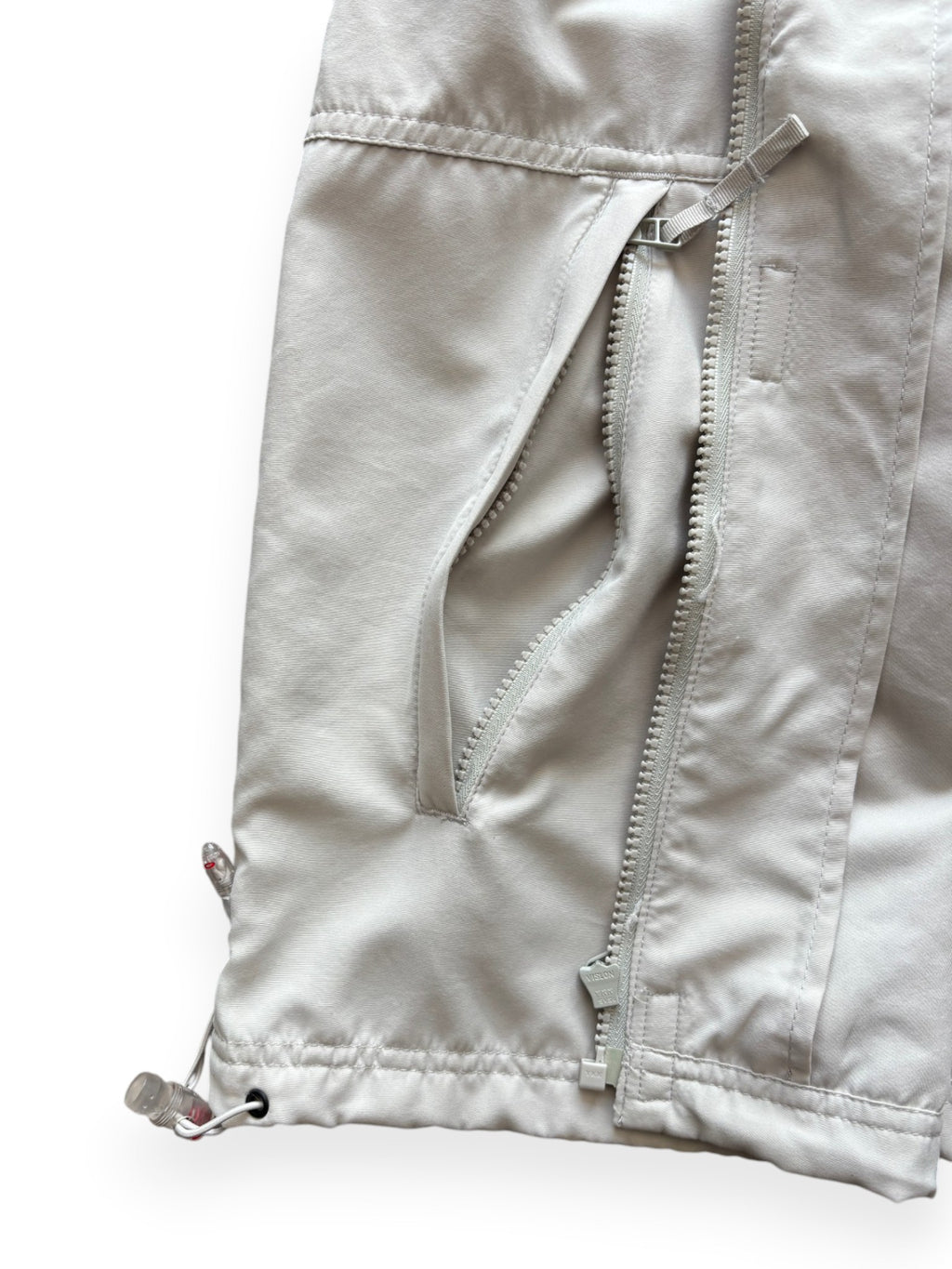 2000's Oakley Software Cream Zip Up Shirt (XXL)