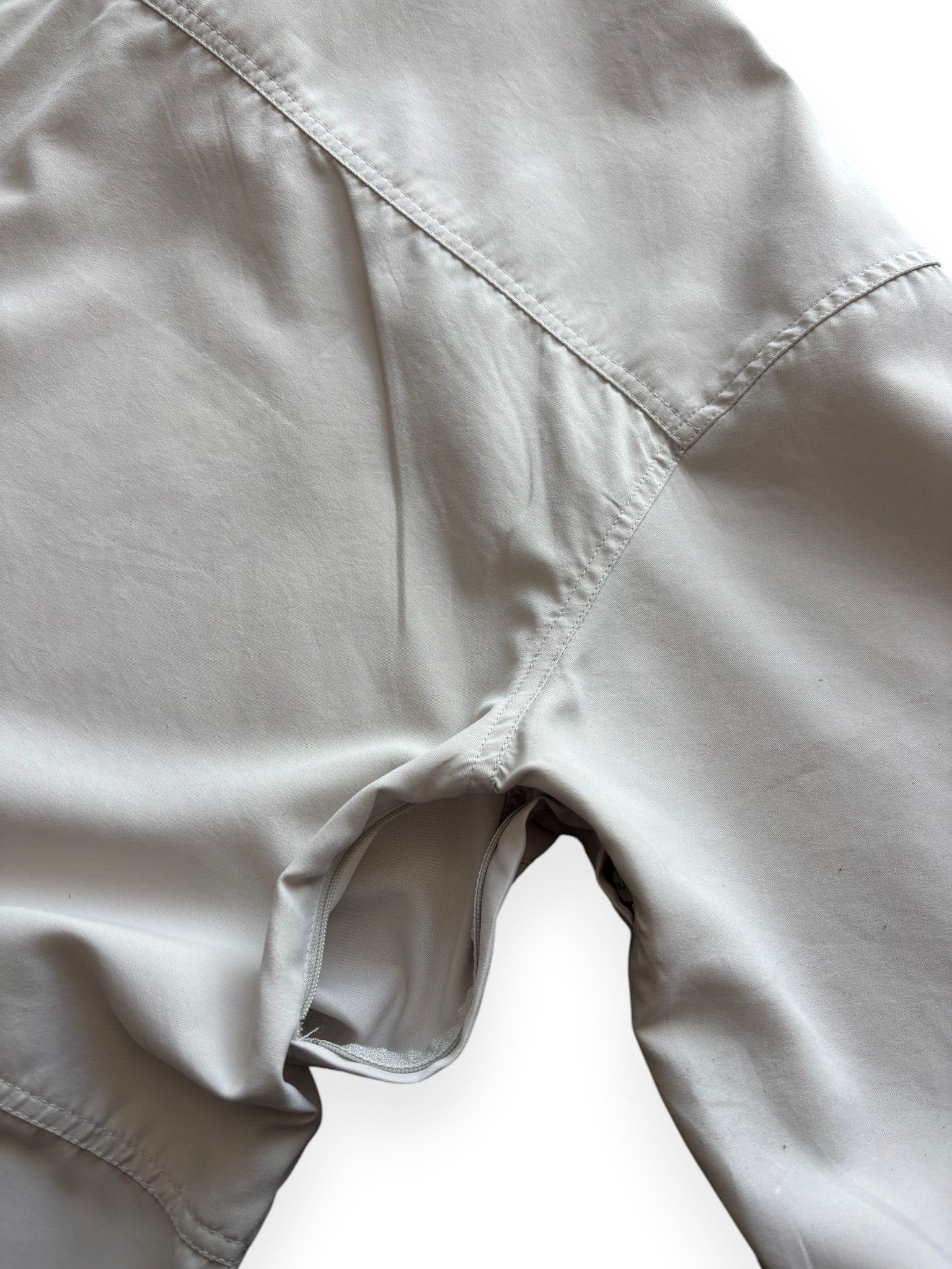 2000's Oakley Software Cream Zip Up Shirt (XXL)