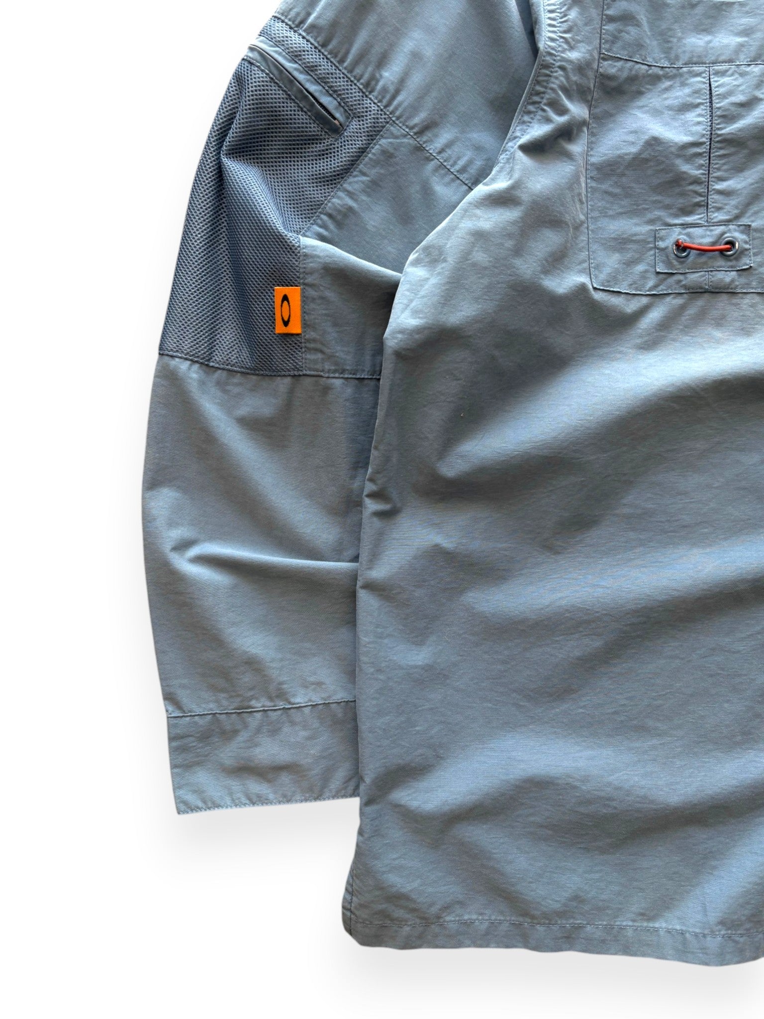 90's Oakley Software Blue Long Sleeve Shirt (XL)