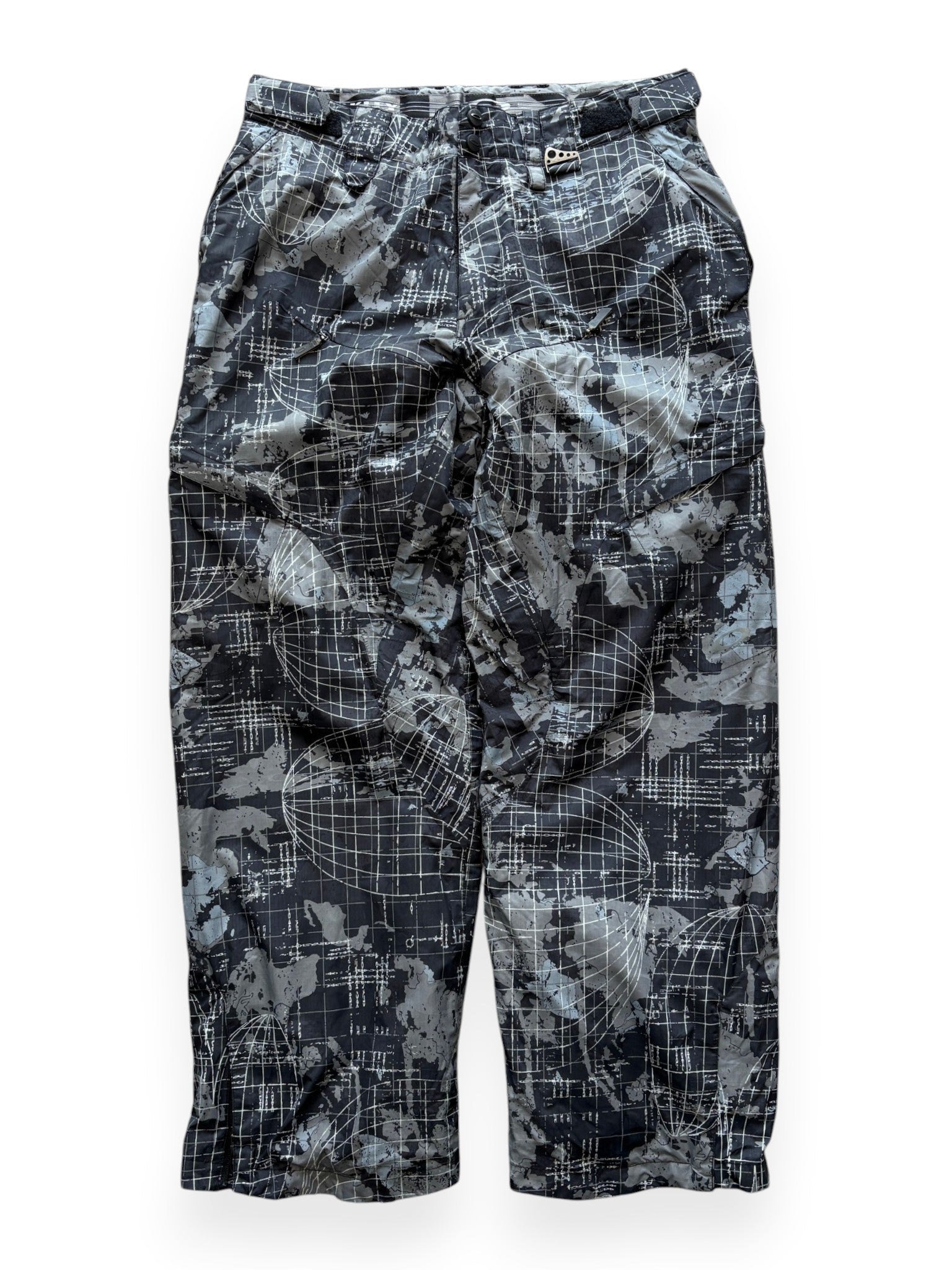 2005 Oakley Nitro Fuel Atlas Dark Grey Ski Pants (M)