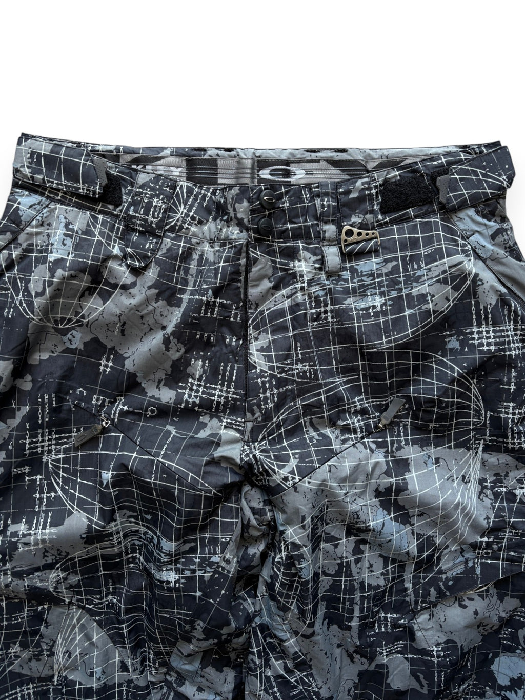 2005 Oakley Nitro Fuel Atlas Dark Grey Ski Pants (M)