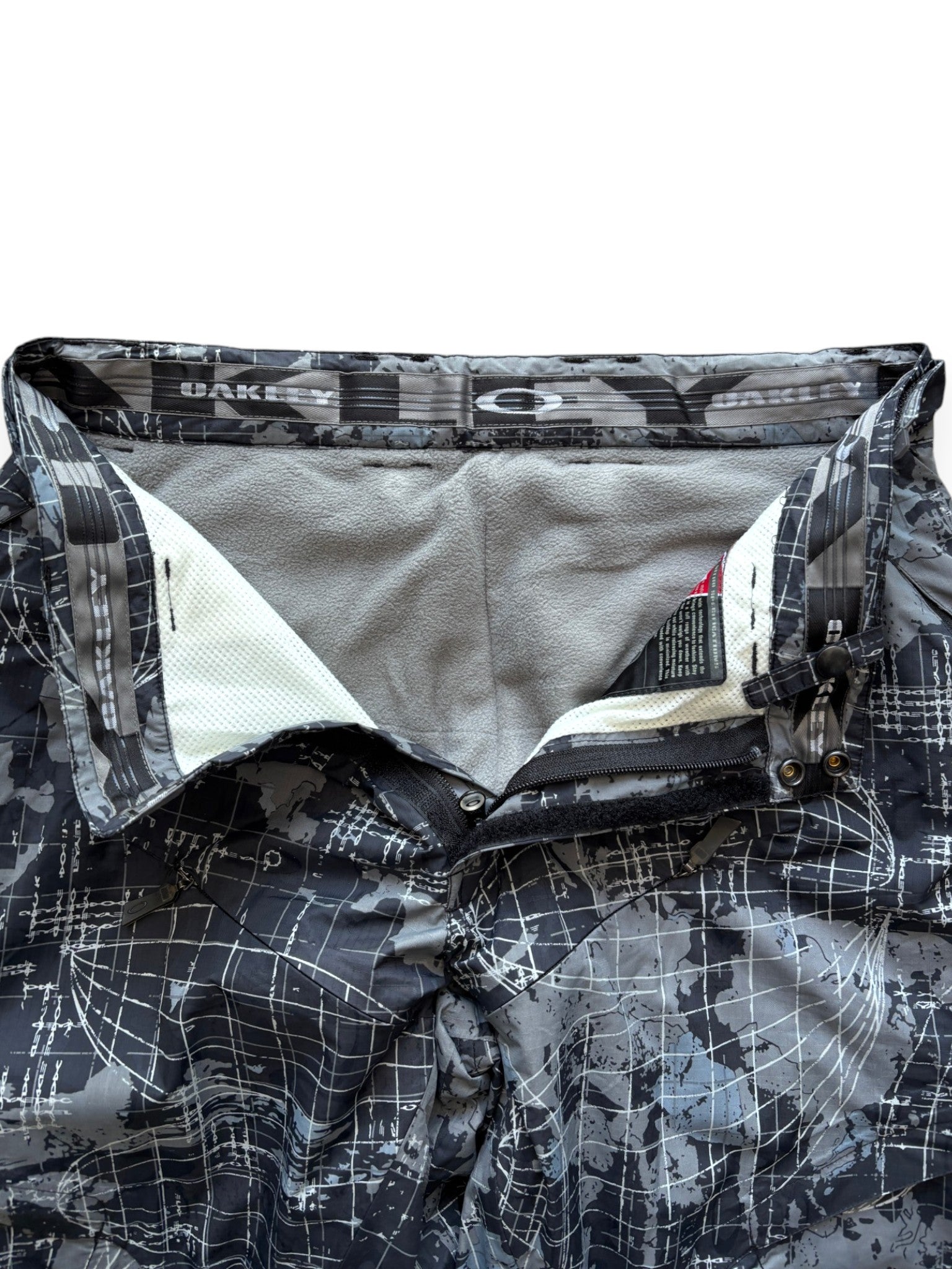 2005 Oakley Nitro Fuel Atlas Dark Grey Ski Pants (M)