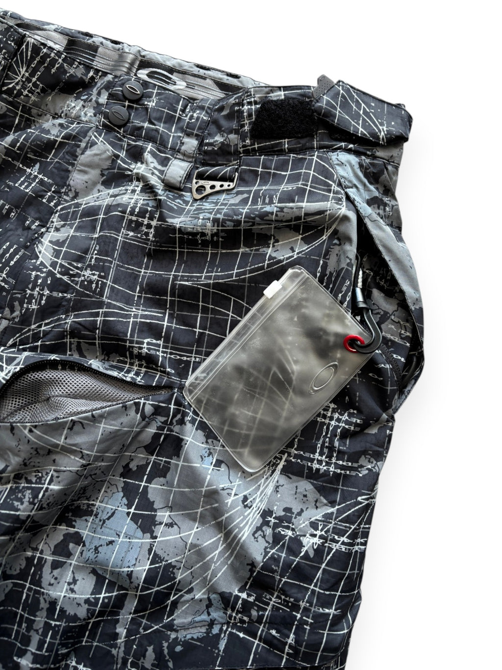 2005 Oakley Nitro Fuel Atlas Dark Grey Ski Pants (M)