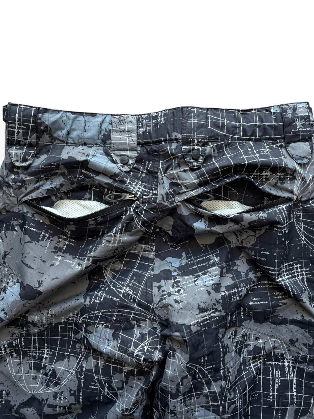 2005 Oakley Nitro Fuel Atlas Dark Grey Ski Pants (M)