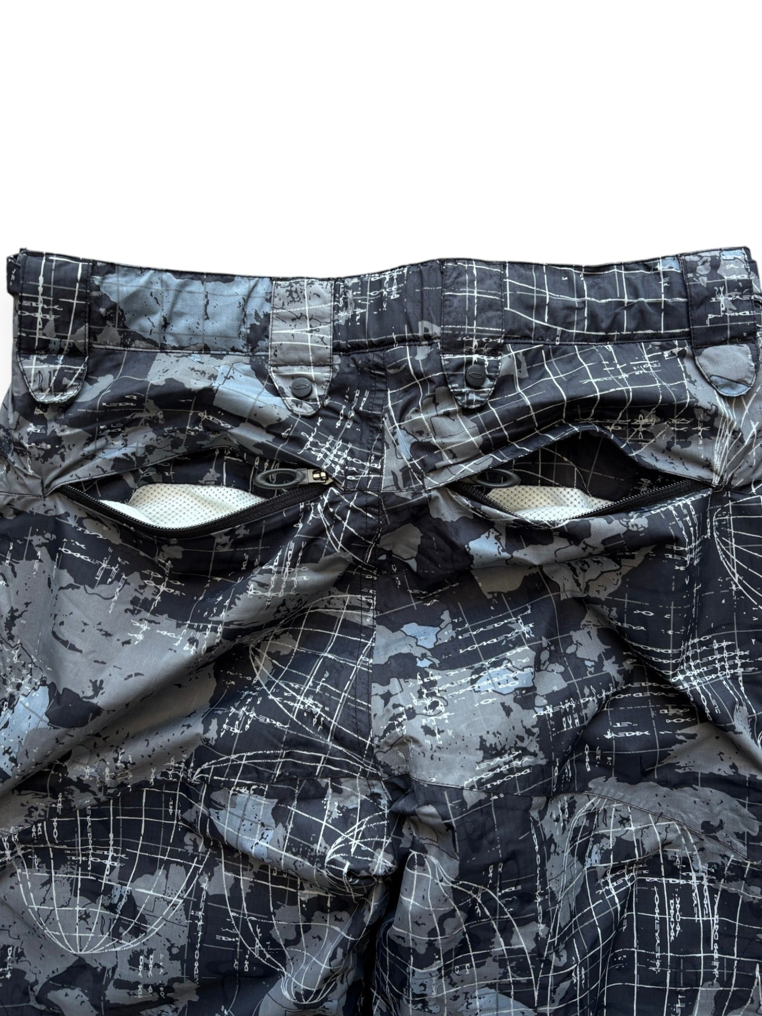 2005 Oakley Nitro Fuel Atlas Dark Grey Ski Pants (M)