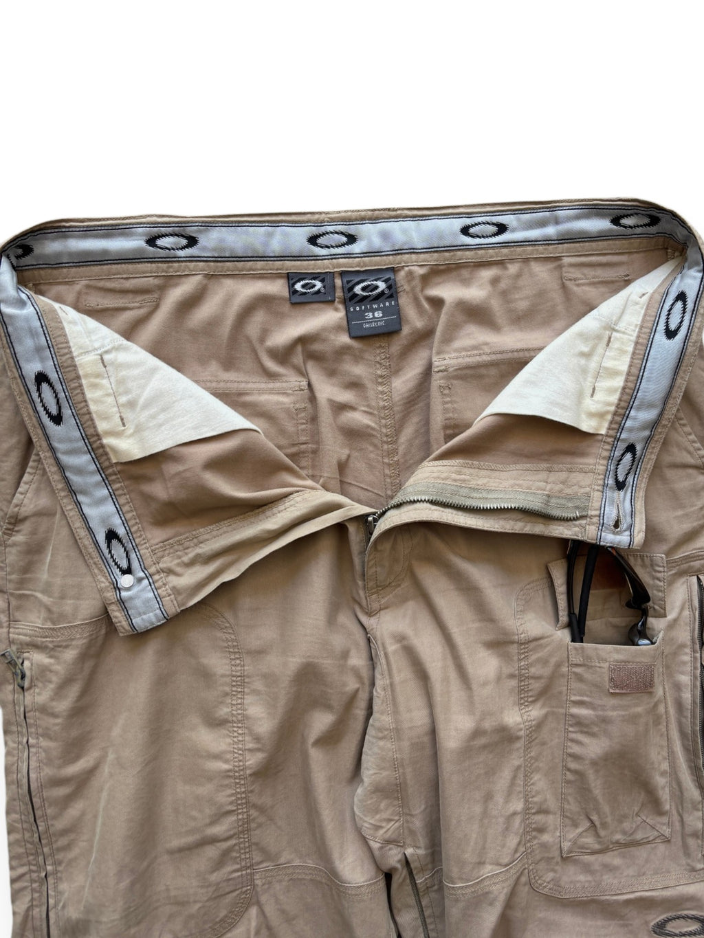 2000's Oakley Software Casual Beige Pants (L-XL)