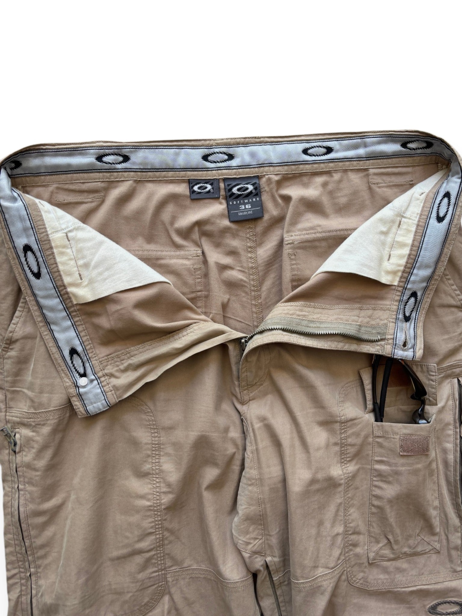 2000's Oakley Software Casual Beige Pants (L-XL)