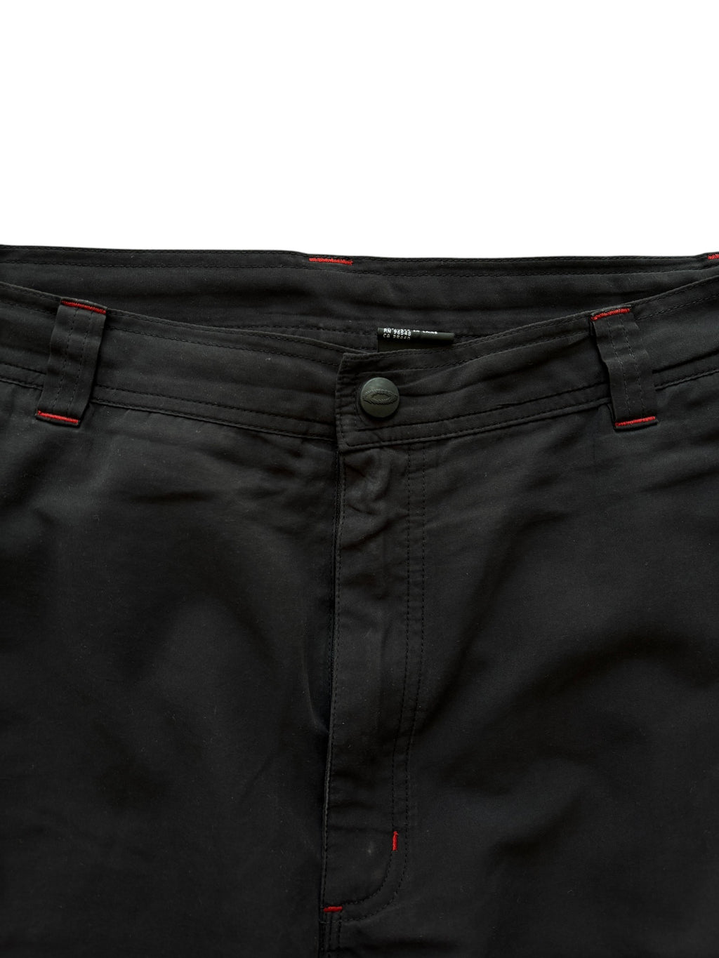 2000's Oakley Software Contrast Stitching Black Shorts (L-XL)