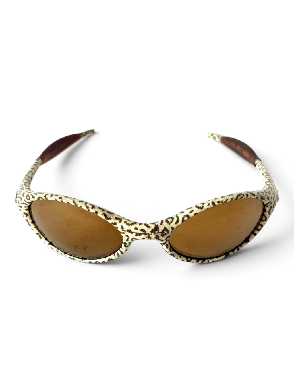 1999 Oakley Eye Jacket G1 Cheetah / Gold Iridium Sunglasses