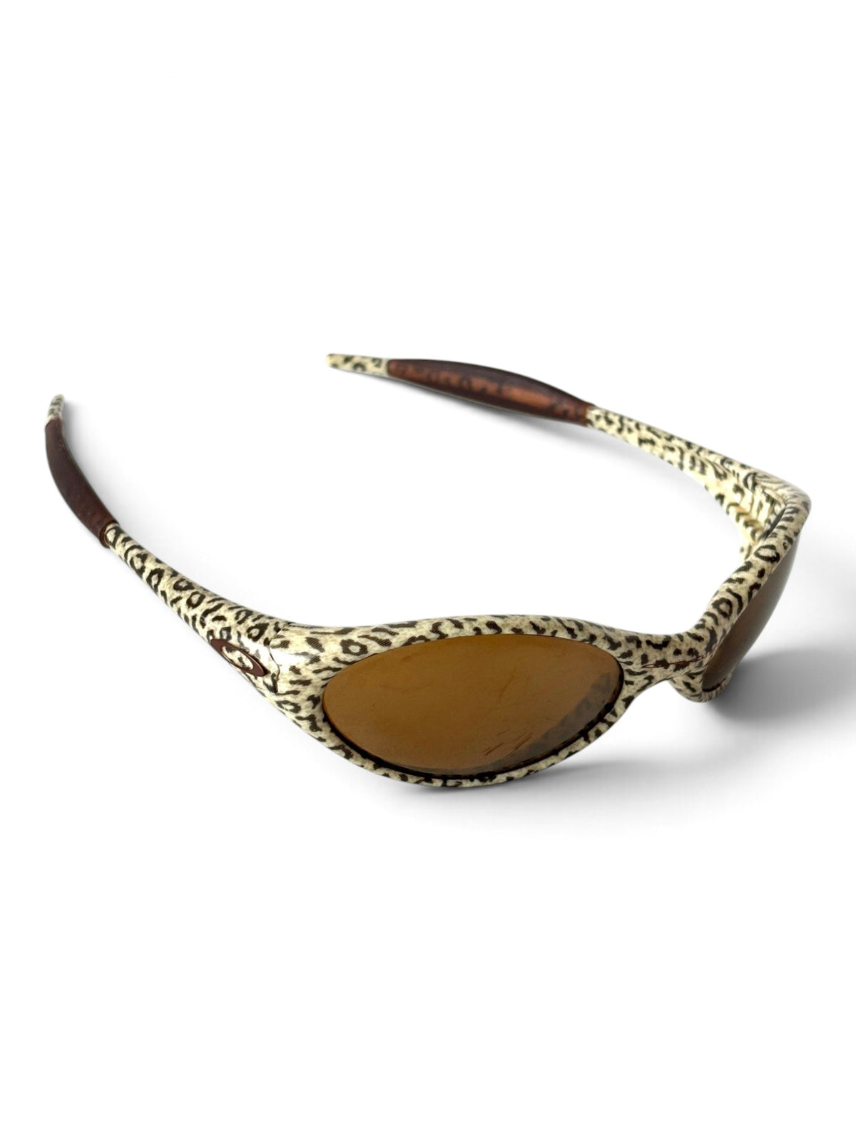 1999 Oakley Eye Jacket G1 Cheetah / Gold Iridium Sunglasses