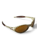 1999 Oakley Eye Jacket G1 Cheetah / Gold Iridium Sunglasses