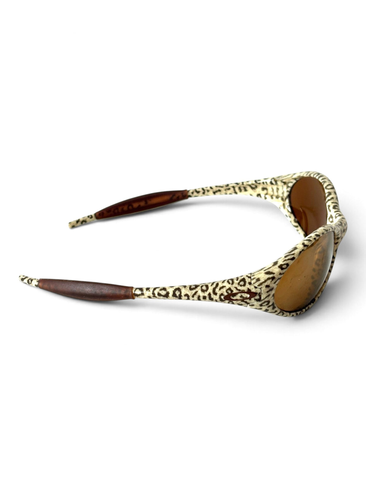1999 Oakley Eye Jacket G1 Cheetah / Gold Iridium Sunglasses