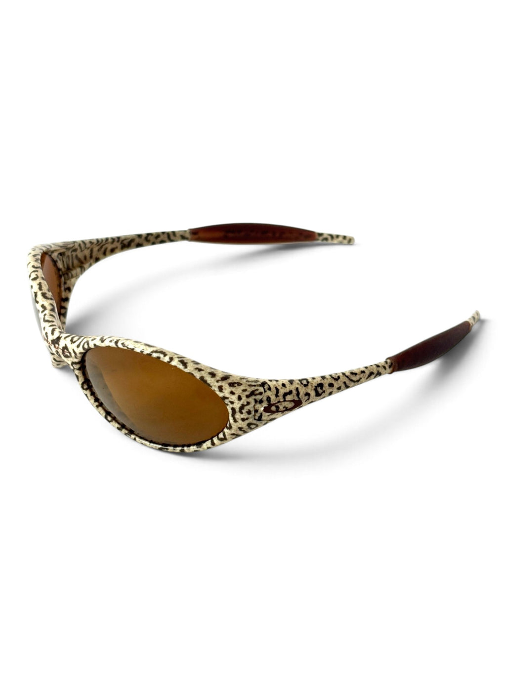 1999 Oakley Eye Jacket G1 Cheetah / Gold Iridium Sunglasses