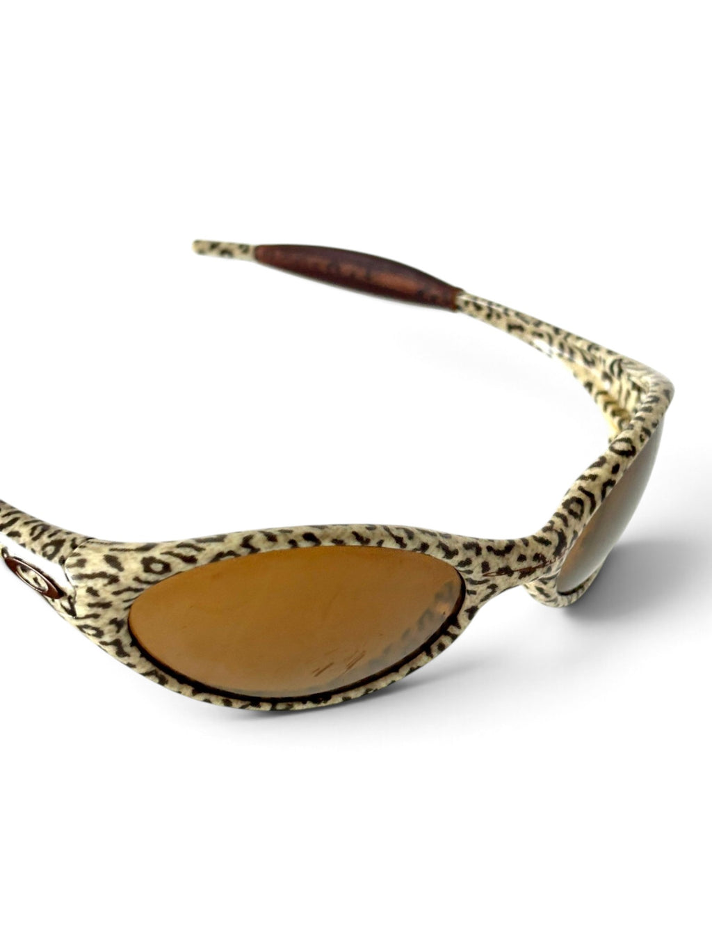 1999 Oakley Eye Jacket G1 Cheetah / Gold Iridium Sunglasses
