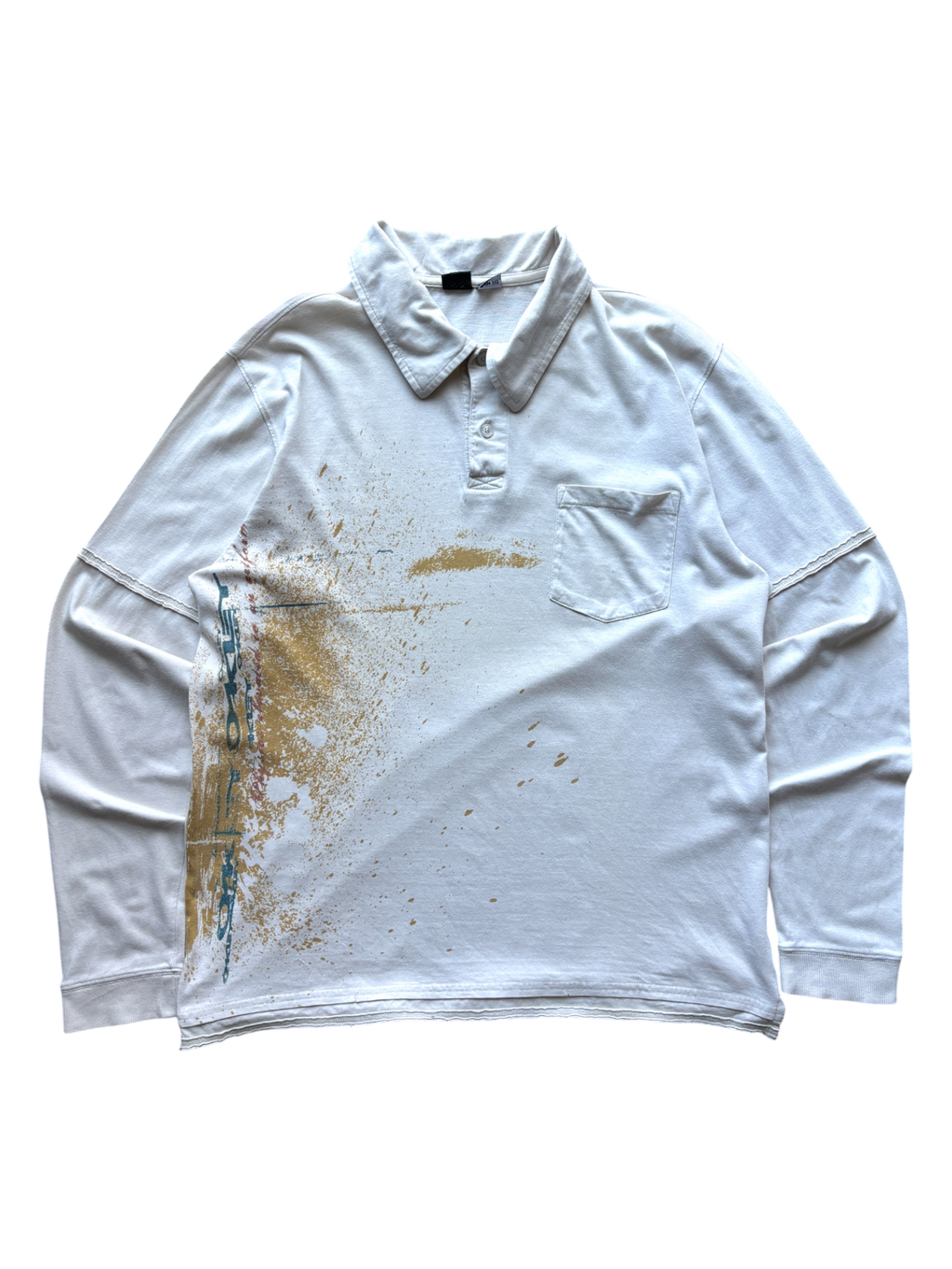 2006 Oakley Graphic Long Sleeve Polo (XL)